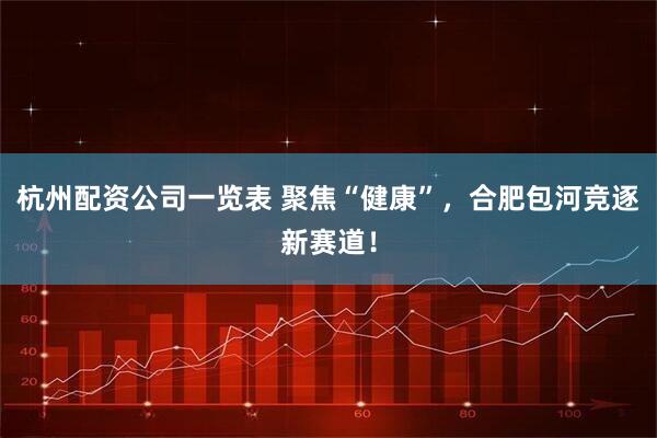 杭州配资公司一览表 聚焦“健康”，合肥包河竞逐新赛道！